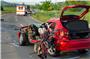 Tödlicher Unfall in Dußlingen: Ein Toyota kollidierte mit einem polnischen Klein...