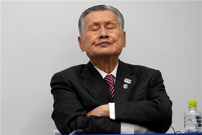 Tokios OK-Präsident: Yoshiro Mori. Foto: E. Hoshiko/dpa
