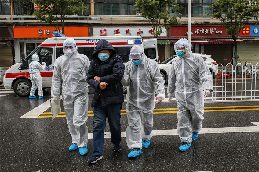 Trotz aller Anstrengungen breitet sich der neuartige Coronavirus in China weiter aus. Foto: STR/afp