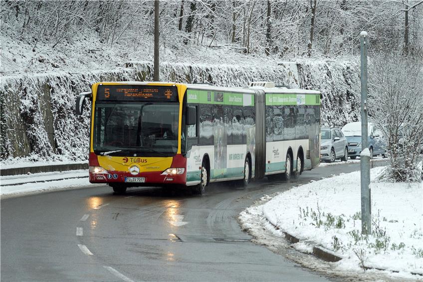 Tü-Bus auf dem Nordring. Archivbild: Ulrich Metz