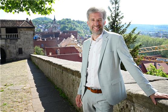 Tübingens OB Boris Palmer hofft auf eine dritte Amtszeit. Bild: Bernd Weissbrod/dpa