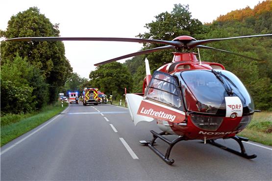 Um diesen Hubschrauber geht es: Derzeit ist „Christoph 41“ noch in Leonberg stationiert, bald dann in Tübingen. Archivbild: Alfred Binder
