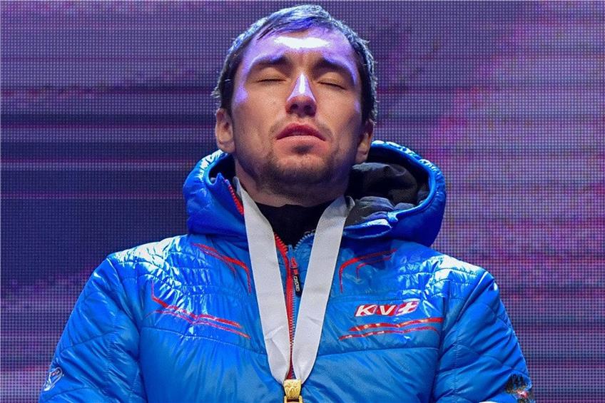 Verdient oder nicht? Alexander Loginows WM-Gold im Sprint wurde schon vor der Doping-Razzia im russischen Lager kritisch beäugt. Foto: Tiziana Fabi/afp