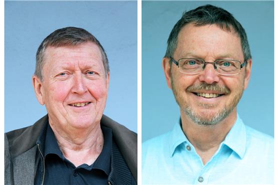 Volker Wehner und Hans-Joachim Rosner vom BUND. Bilder: Hete Henning