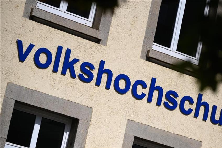Volkshochschule in Tübingen. Foto: Sebastian Gollnow/dpa/Archivbild