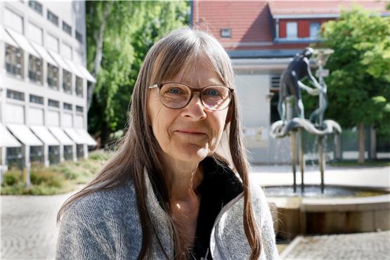 Wannweils Ortsbaumeisterin Dorothea Mergenthaler bilanziert vor dem Ruhestand ihre knapp 18-jährige Amtszeit. Bild: Horst Haas
