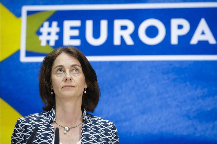 Wechselt glanzlos ins Europaparlament: SPD-Spitzenkandidatin Katarina Barley, ?Foto: Thomas Trutschel/imago-images