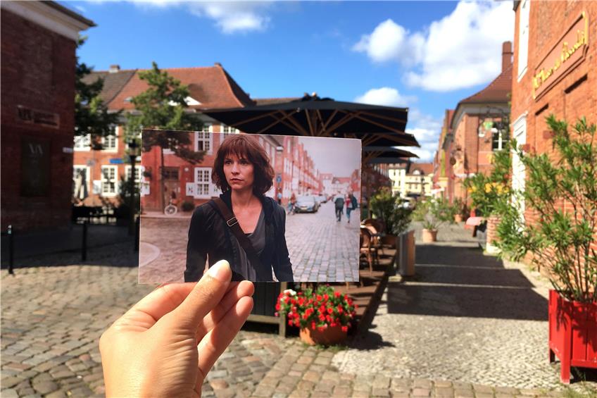 Wenn Carrie Mathison (Claire Danes) in „Homeland“ durch Amsterdam streift, ist sie in Wahrheit im holländischen Viertel in Potsdam unterwegs. Foto: Andrea David 