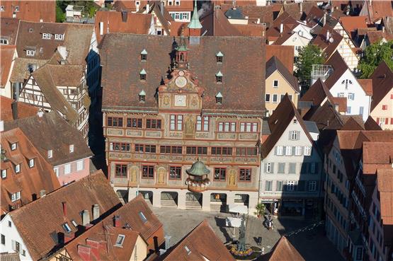 Wer zieht ins Tübinger Rathaus ein? Archivbild: Ulrich Metz