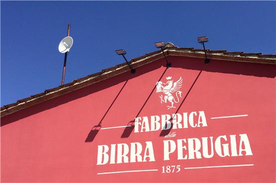 Wiederbelebt: Die „Fabbrica Birra Perugia“ braut jetzt Craft Bier.Bild: Elsbeth Gut Bozzetti