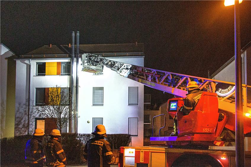 Wohnungsbrand in Kilchberg. Bild: Erich Sommer