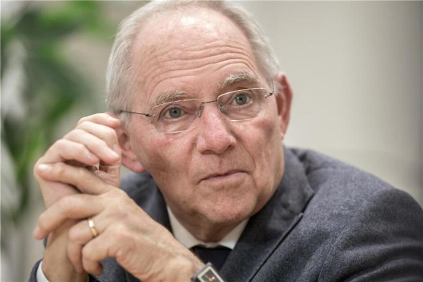 Wolfgang Schäuble (CDU). Foto: Michael Kappeler/Archiv dpa/lsw