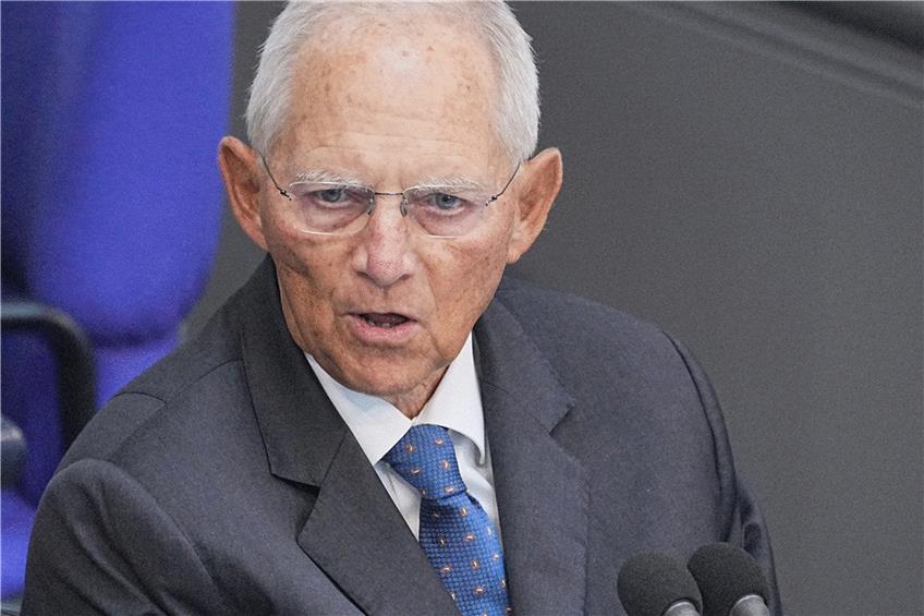 Wolfgang Schäuble (CDU) wird nicht mehr Präsident des Deutschen Bundestages. Foto: Michael Kappeler/dpa