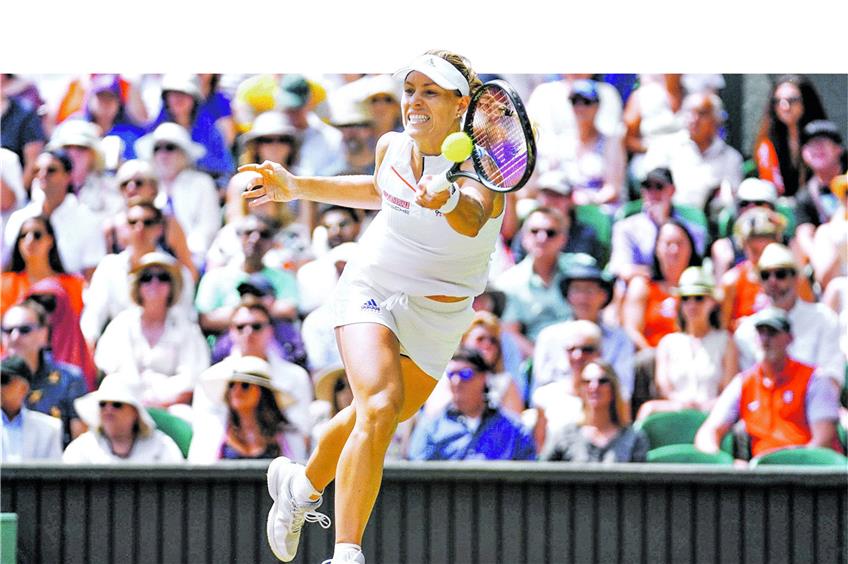 Zurück im Konzert der Großen: Angelique Kerber kann heute Nachmittag Wimbledon-Siegerin werden. Foto: Cynthia Lum/Imago Foto: Cynthia Lum/Icon Sportswire