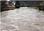 Zwar führte der Neckar am Freitagnachmittag noch immer ordentlich Hochwasser, ab...